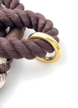 Hundeleine aus gedrehtem Baumwollseil