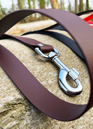 Hundeleine UM'S ECK (1,50 m) aus BioThane®/POP - Band