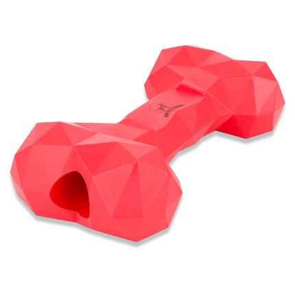Diamond Bone Hundespielzeug-Kauknochen – Sexy Red