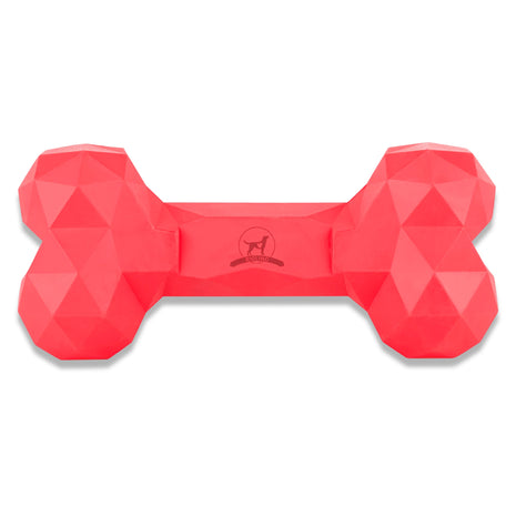 Diamond Bone Hundespielzeug-Kauknochen – Sexy Red
