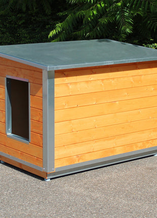 Schrägdach-Hundehütten | Hundehütten für den Außenbereich