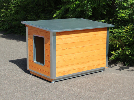 Schrägdach-Hundehütten | Hundehütten für den Außenbereich
