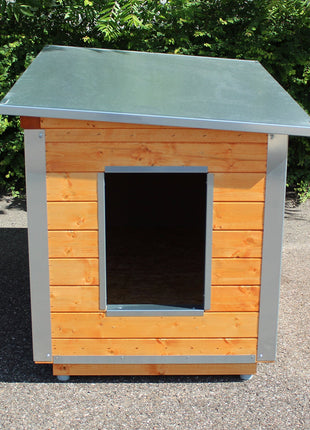 Schrägdach-Hundehütten | Hundehütten für den Außenbereich