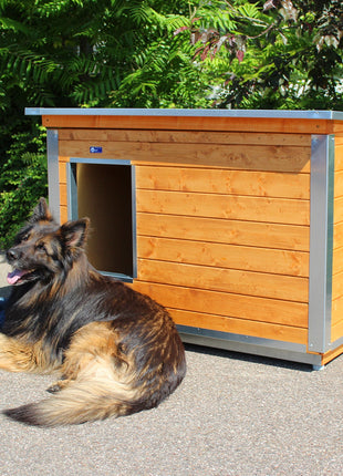 Schrägdach-Hundehütten | Hundehütten für den Außenbereich