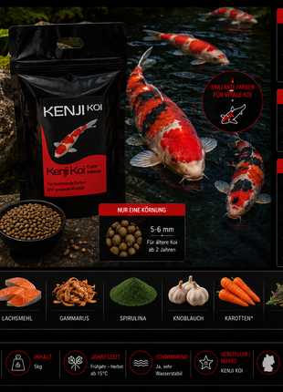 KENJI KOI Color Intense 5kg
