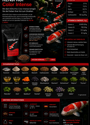KENJI KOI Color Intense 5kg