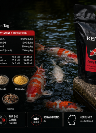 KENJI KOI Daily Koi Food - Für die ganze Saison