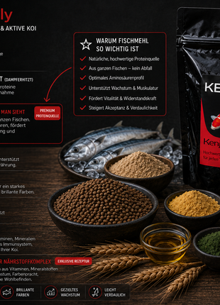 KENJI KOI Daily Koi Food - Für die ganze Saison