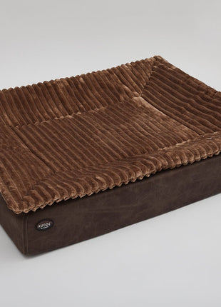 Hundebett KUDDE veganes Wildleder