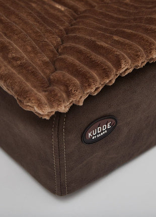 Hundebett KUDDE veganes Wildleder