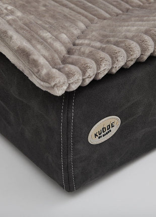 Hundebett KUDDE veganes Wildleder