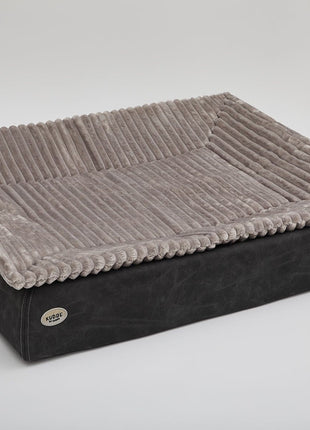 Hundebett KUDDE veganes Wildleder