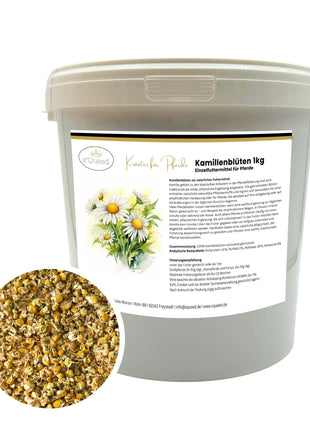 Kamille Pferd 1kg ganze Blüte