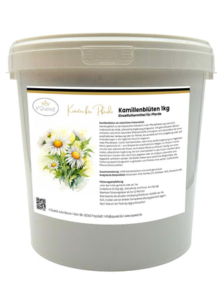 Kamille Pferd 1kg ganze Blüte