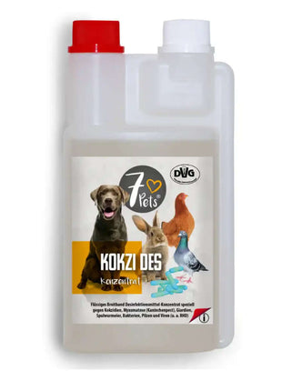 7Pets  KOKZI DES Breitband Desinfektionsmittel-Konzentrat