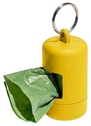 Grey and yellow dog leash offer includes a free rope for playing and tugging.