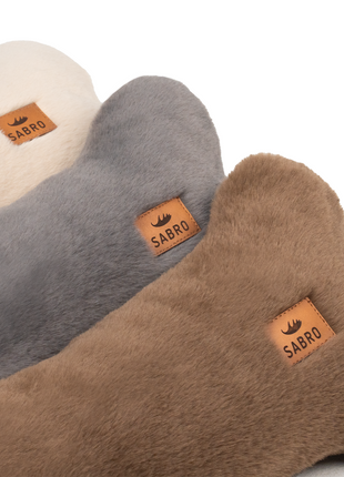 Kissen KUSCHELKNOCHEN Kuschelfell (vegan)