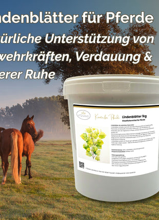 Lindenblätter Pferd 1kg