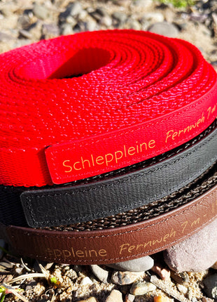 Double trail leash FERNWEH made of BioThane®/POP - Band