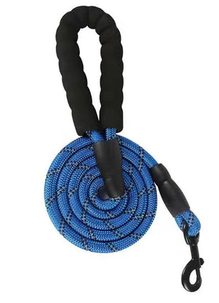 Nylon Hundeleine mit weichem Griff aus Polsterschaum 150cm Länge