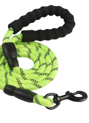 Nylon Hundeleine mit weichem Griff aus Polsterschaum 150cm Länge