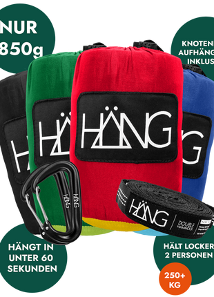 Das Original HÄNG Hängematten-Komplettset