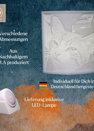 PawMemory – A personalized 3D lithophane image of your pet