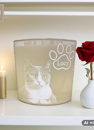 PawMemory – A personalized 3D lithophane image of your pet