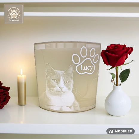 PawMemory – A personalized 3D lithophane image of your pet
