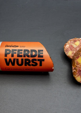Pferd mit Kartoffel