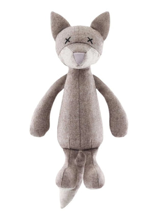Kuscheltier FOXI der Fuchs mit Knisterohren und robustem Oekotex Stoff