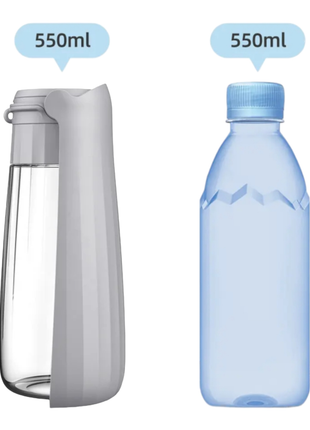 Tragbarer und stabiler und faltbarer 550ml Wasserspender für unterwegs