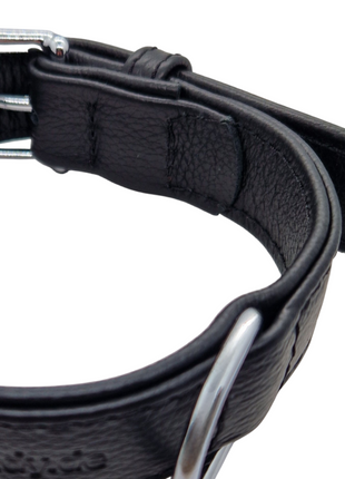 Halsband Royal Kollektion Dunkelbraun Aus Rindsleder Längenverstellbar