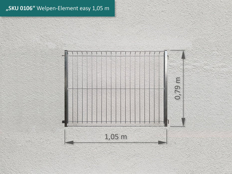Welpen-Elemente Easy | leichte Welpengitter