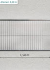 0.82 m / 1.50 m / ohne Türe