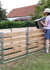 komplett geschweißt / 1.0 x 3.0 m | drei Kammern