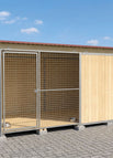 Einzelzwinger / Schutzecke / 2 x 4 m