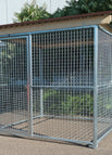 2 x 2 m / Gitter / mit Dach ohne Boden