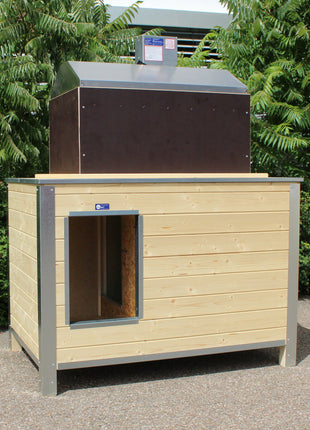 Hundehütten mit Heizung für den Innenbereich