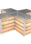Kreuz-Form / 2.48 x 2.48 m
