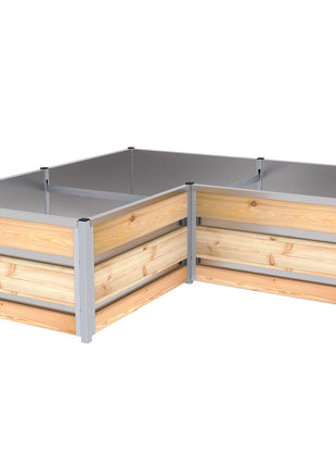 Tomatenhochbeet L-Form | Höhe: 46 cm