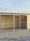 2 x 5 m / Gitter / Schutzecke