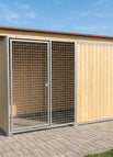 1.5 x 3 m / Gitter / Schutzecke