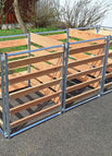 komplett geschweißt / 0.8 x 2.4 m | drei Kammern