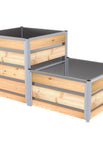 Stufe an der kurzen Seite / 0.84 x 1.66 m