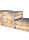Stufe an der kurzen Seite / 0.84 x 2.48 m