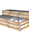 Stufe an der langen Seite / 1.66 x 2.48 m
