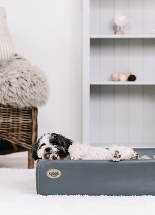 Hundebett KUDDE Kunstleder