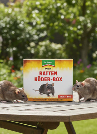 Dr. Stähler Ratzia Rattenköder-Box schwarz