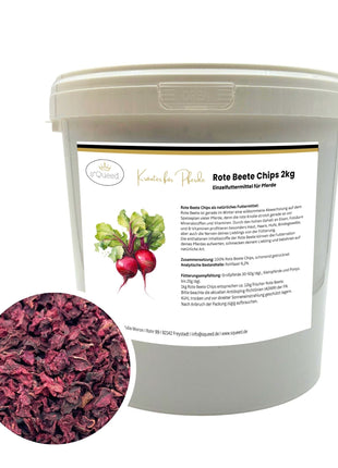 Rote Beete Chips Pferd 2kg